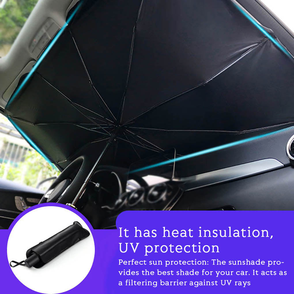 Foldable Car Windshield Sunshade – Front Window Cover for UV & Heat Protection