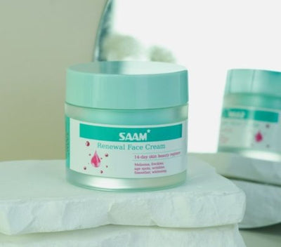 SAAM pure bloom face cream