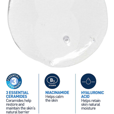 CeraVe foaming cleanser for oily skin and acne skin