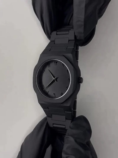 "Timeless Sands: The Arabic Aura Watch"