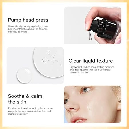 Snail Mucin 96% Power Repairing Essence – 100ml | Hydrating & Skin Repair Formula