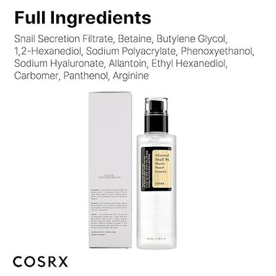 Snail Mucin 96% Power Repairing Essence – 100ml | Hydrating & Skin Repair Formula
