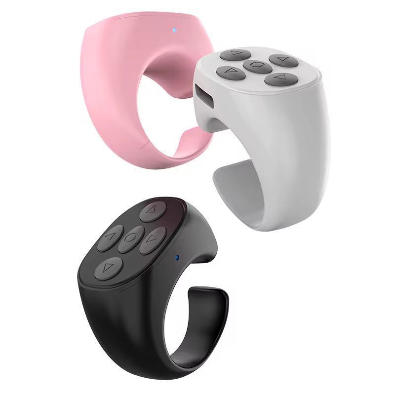 Bluetooth Smart Ring Remote Control – Wearable Clicker for Music, Camera & Calls