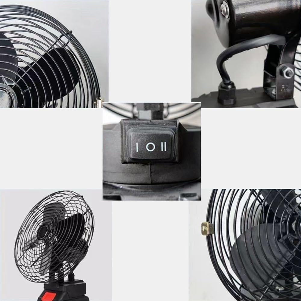 Stay Cool Anywhere with the Wireless Camping Fan