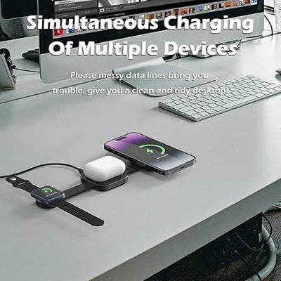 3-in-1 Wireless Charger – Fast, Convenient, and Clutter-Free Charging