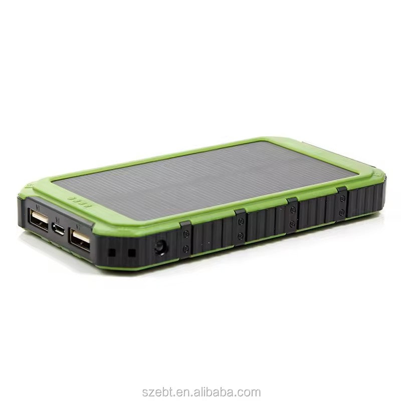 Outdoor Solar Power Bank 30000mAh – Portable Charger for Camping Adventures