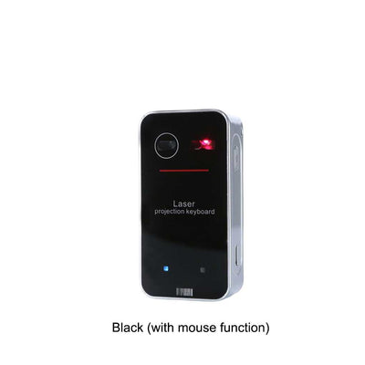 Bluetooth Laser Projection Keyboard – Virtual Wireless Keyboard for Tablets & Smartphones