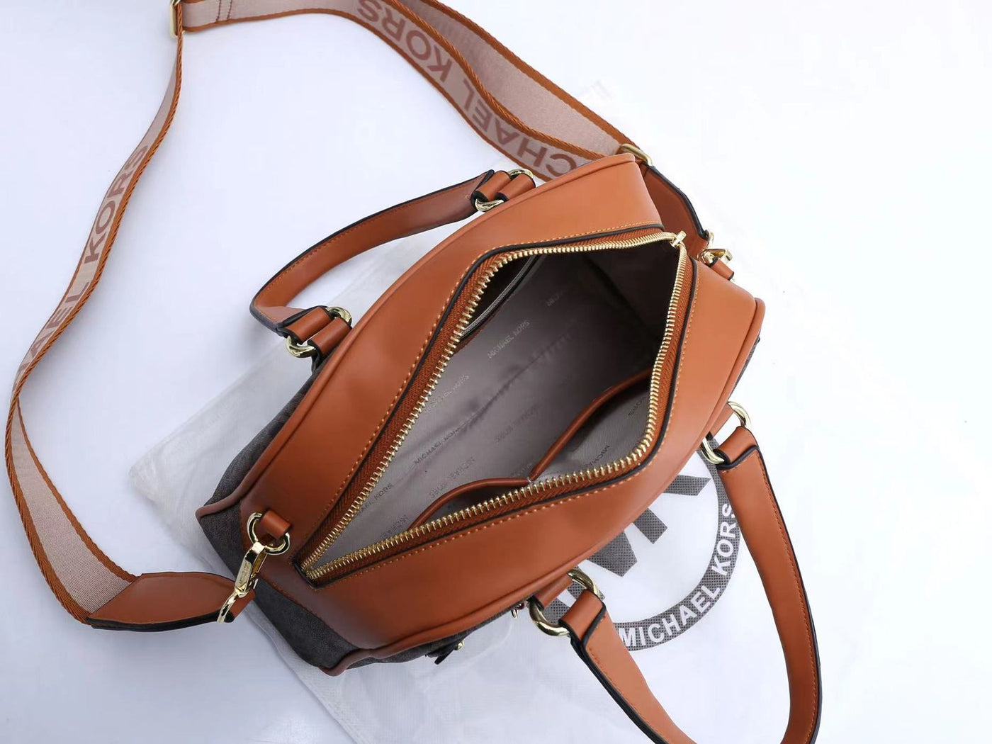 Compact Genuine Leather Shoulder Bag