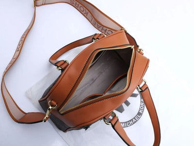 Compact Genuine Leather Shoulder Bag