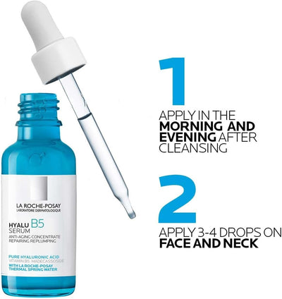 La Roche-Posay Hyalu B5 Pure Hyaluronic Acid Face Serum 30ml – Hydrating & Anti-Aging Care