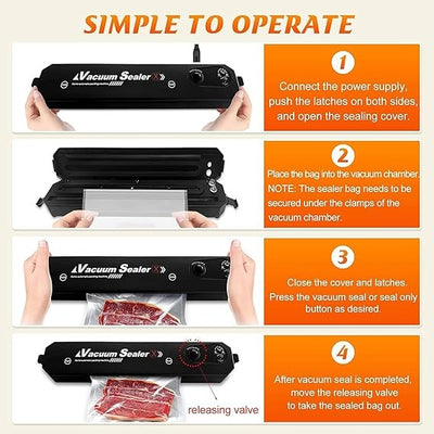 Vacuum Sealer Machine for Food Preservation – Keep Food Fresh Longer