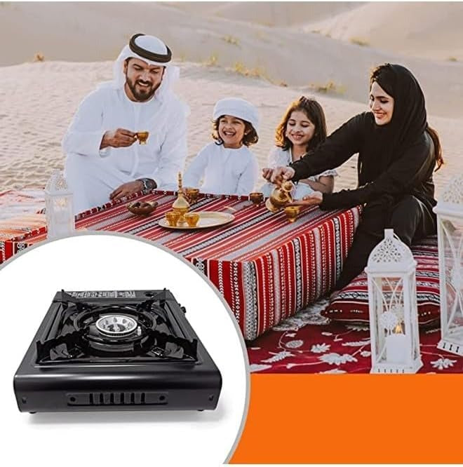 2-in-1 Portable Gas Burner Stove – Compact & Versatile Cooking Solution