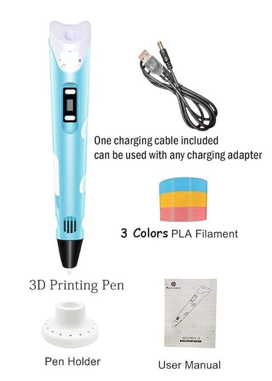 3D Drawing Pen for Kids & Adults – Build, Draw, Design in 3D