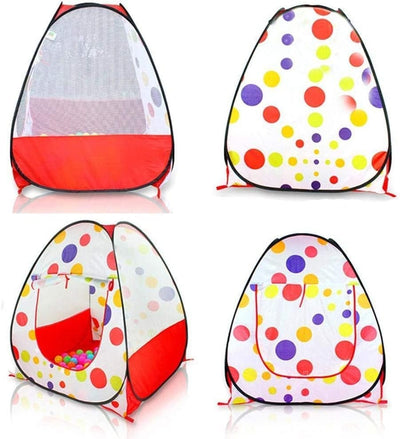 Kids Tent with 50 Colorful Balls – Indoor & Outdoor Playhouse Fun!