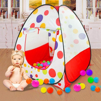Kids Tent with 50 Colorful Balls – Indoor & Outdoor Playhouse Fun!