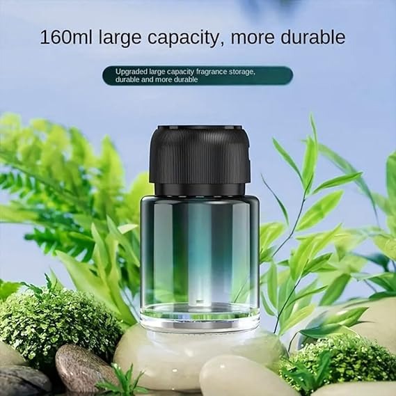 Car Humidifier & Essential Oil Diffuser – USB Portable Mini Air Purifier with LED Light