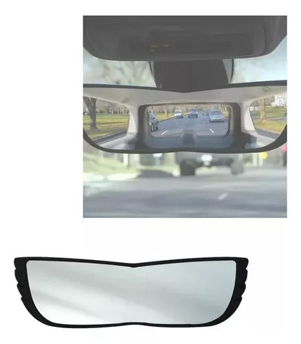Wide Angle Rearview Mirror with Angel Vision – Universal Fit, Anti-Glare, Panoramic View