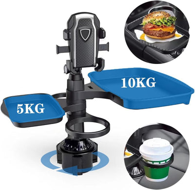 5-in-1 Car Cup Holder – Multifunctional Organizer for Drinks & Accessories